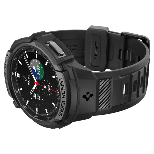 SPIGEN RUGGED ARMOR PRO GALAXY WATCH 6 CLASSIC (47 MM)  BLACK - Image 8